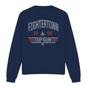 Top Gun Unisex Adult Fightertown Sweatshirt / Navy